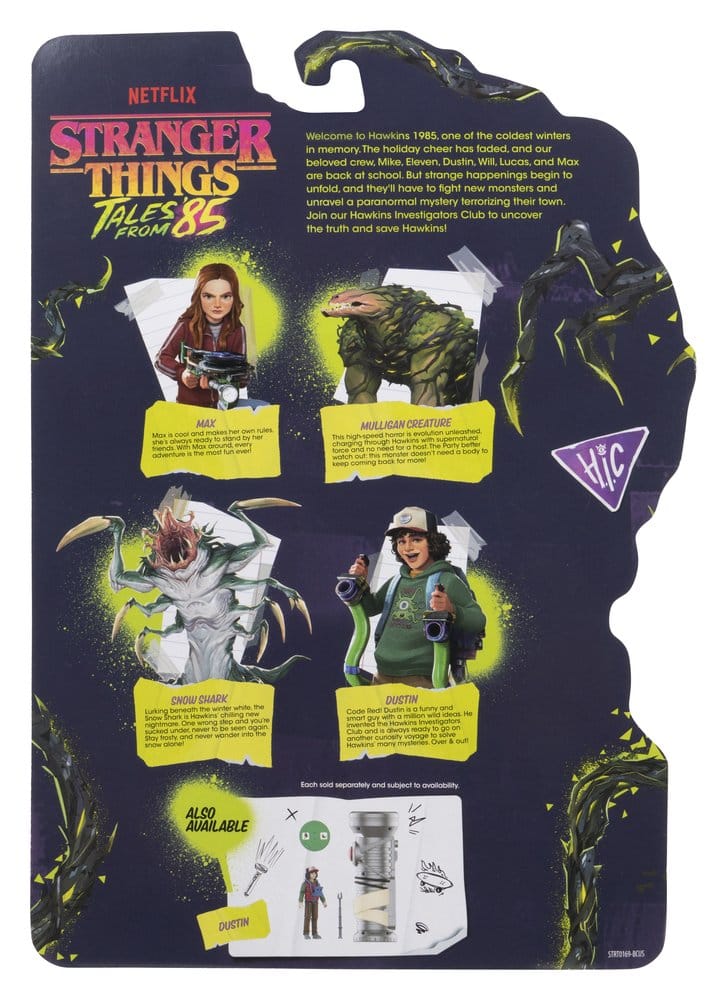 🧪 LAB | PREORDINE+ 12/2026 Stranger Things World Of Core Figures Action Figure Mulligan Creature