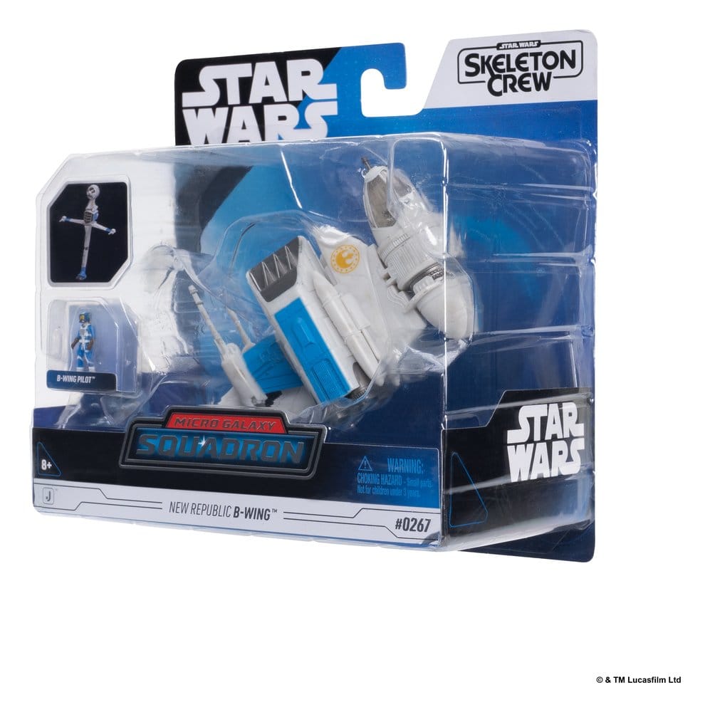 🧪 LAB | PREORDINE+ 12/2026 Star Wars Medium Vehicle & Figure set New Republic B-wing & B-Wing Pilot