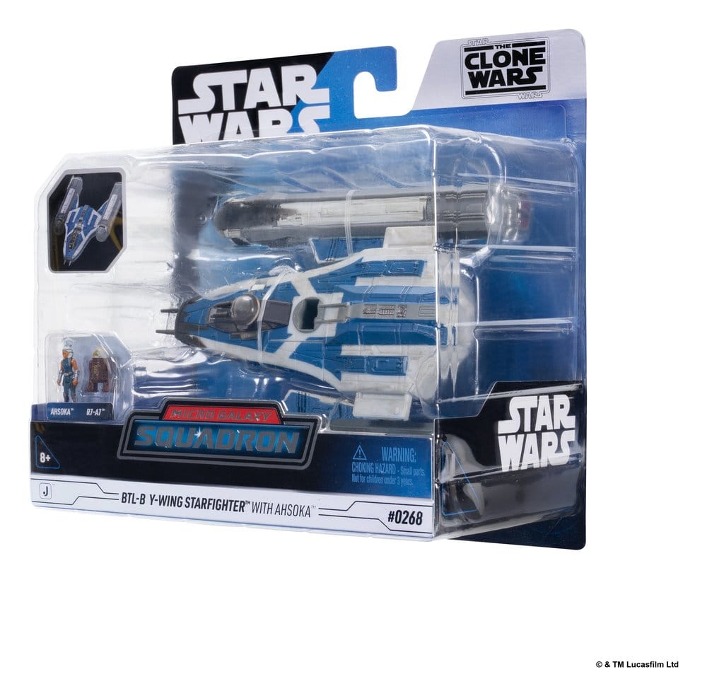 🧪 LAB | PREORDINE+ 12/2026 Star Wars Medium Vehicle & Figure set BTL-B Y-wing & Ahsoka & R7-A7