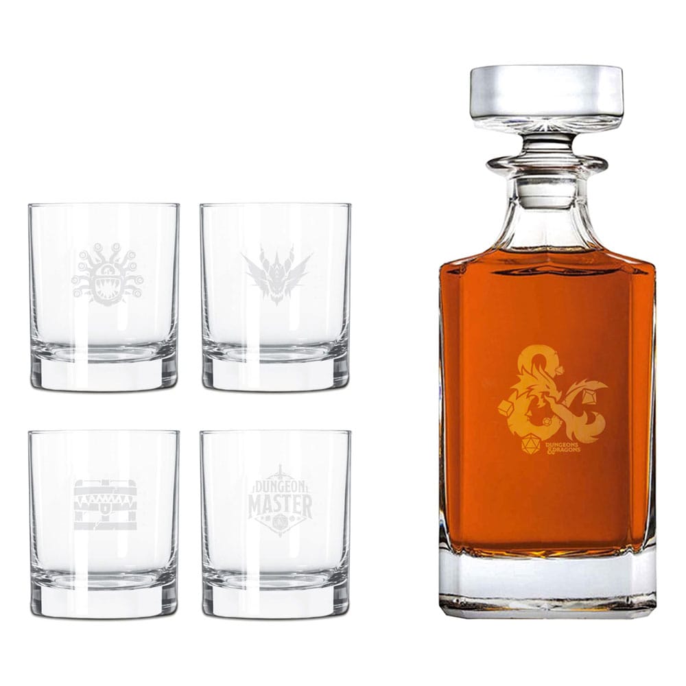 MADE TO ORDER Dungeons & Dragons Whiskey Set