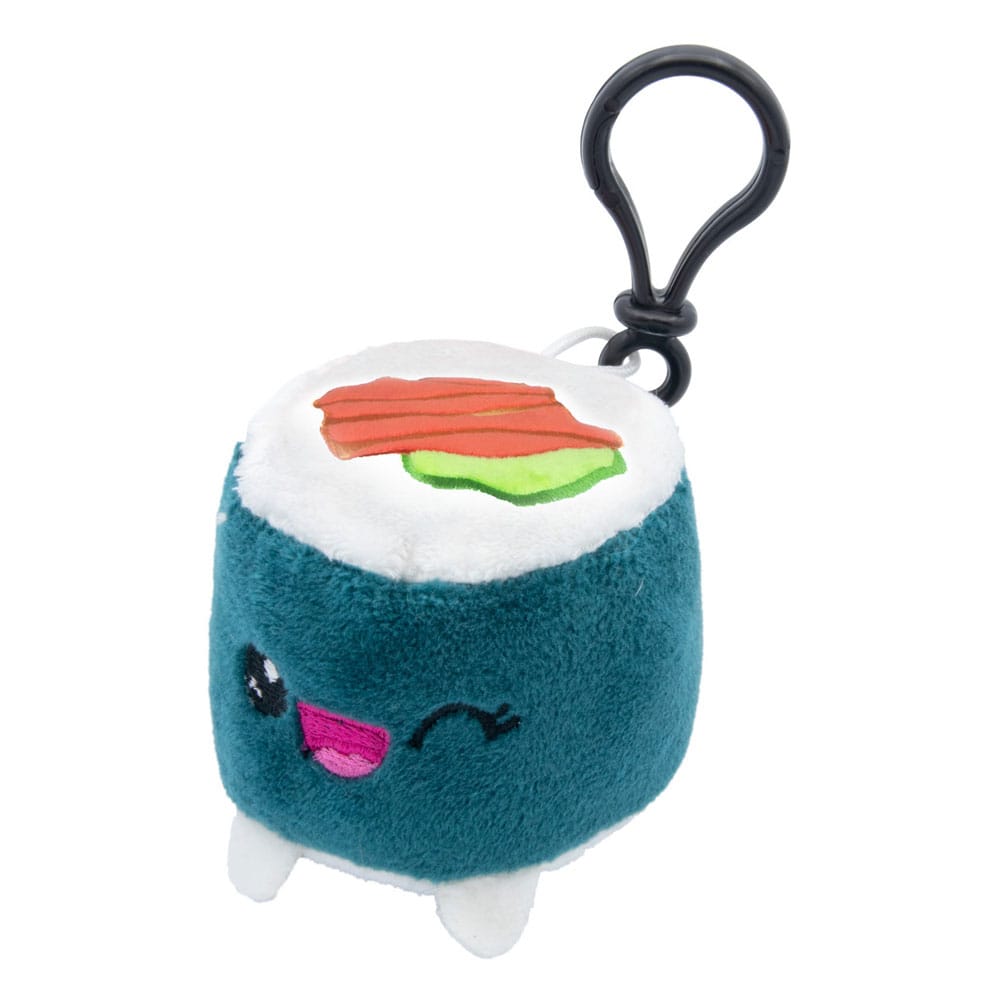 MADE TO ORDER Plushi Plush Figure & Keychain Maki Sushi with Salmon 7 cm