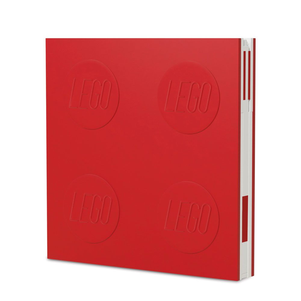 MADE TO ORDER LEGO Notebook with Pen Red