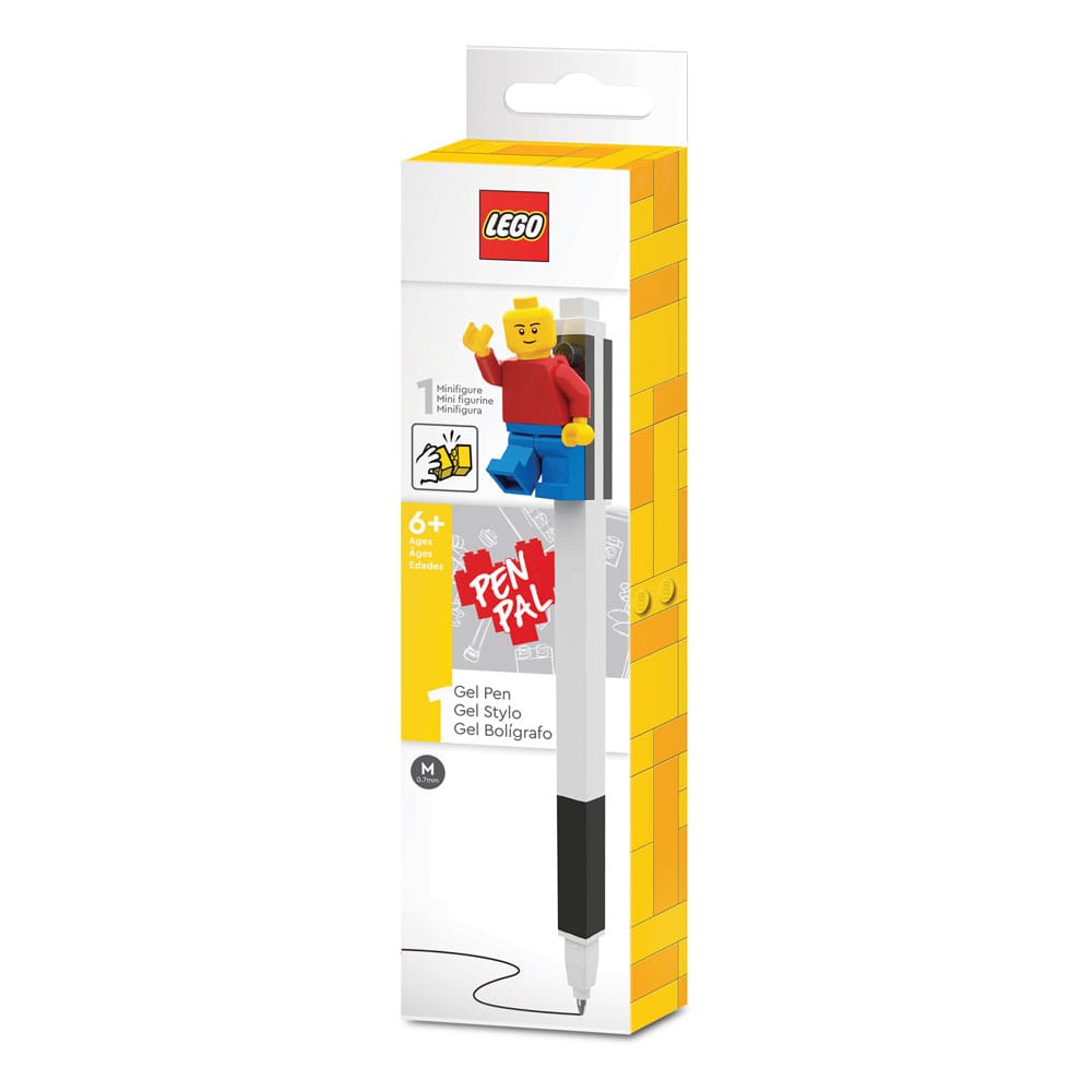 LEGO Gelstifte auf Bestellung mit Legofigur Schwarz