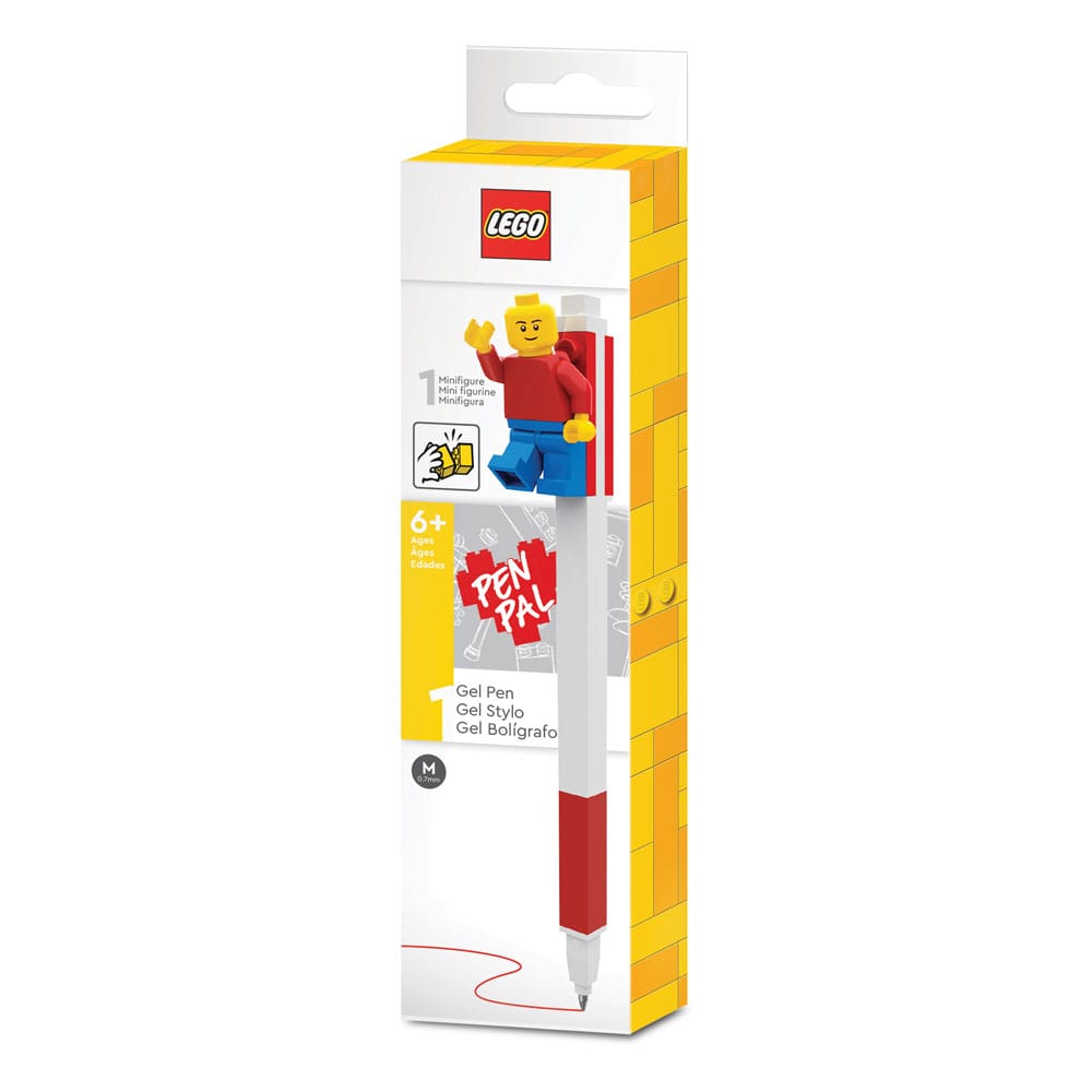 SU ORDINAZIONE LEGO Gel Pens with Legofigur Red