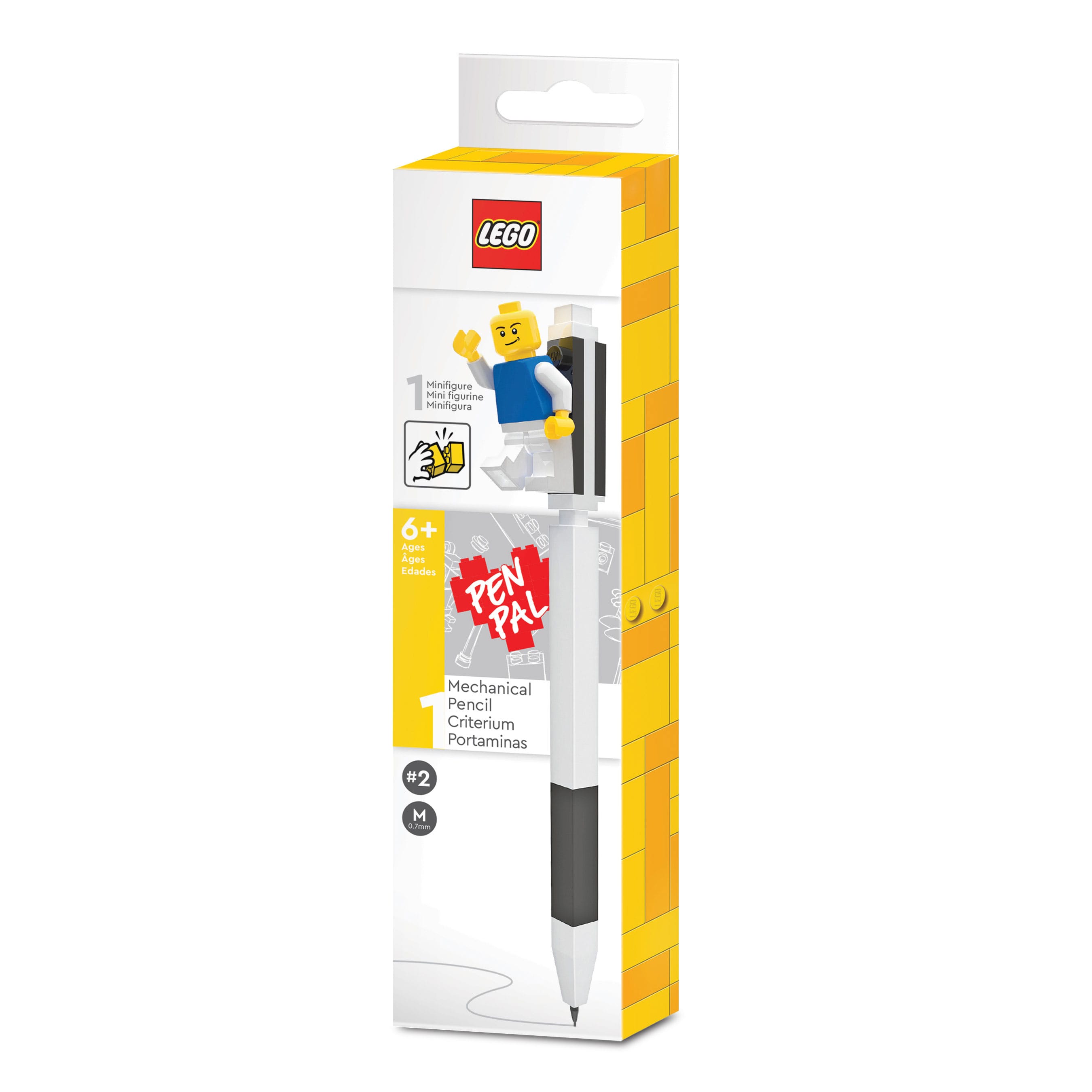 SU ORDINAZIONE LEGO Pencil with Legofigure Black