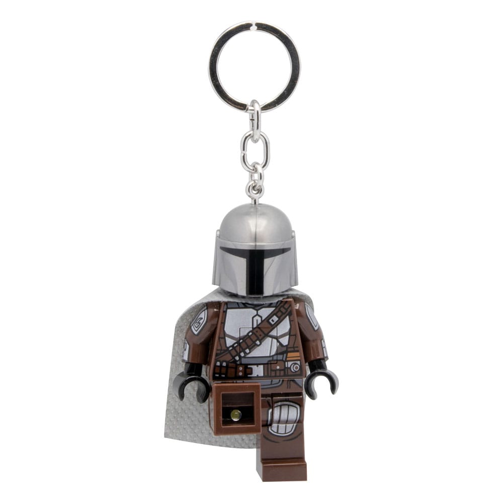SU ORDINAZIONE LEGO Star Wars The Mandalorian Light-Up Keychain Mandalorian 8 cm