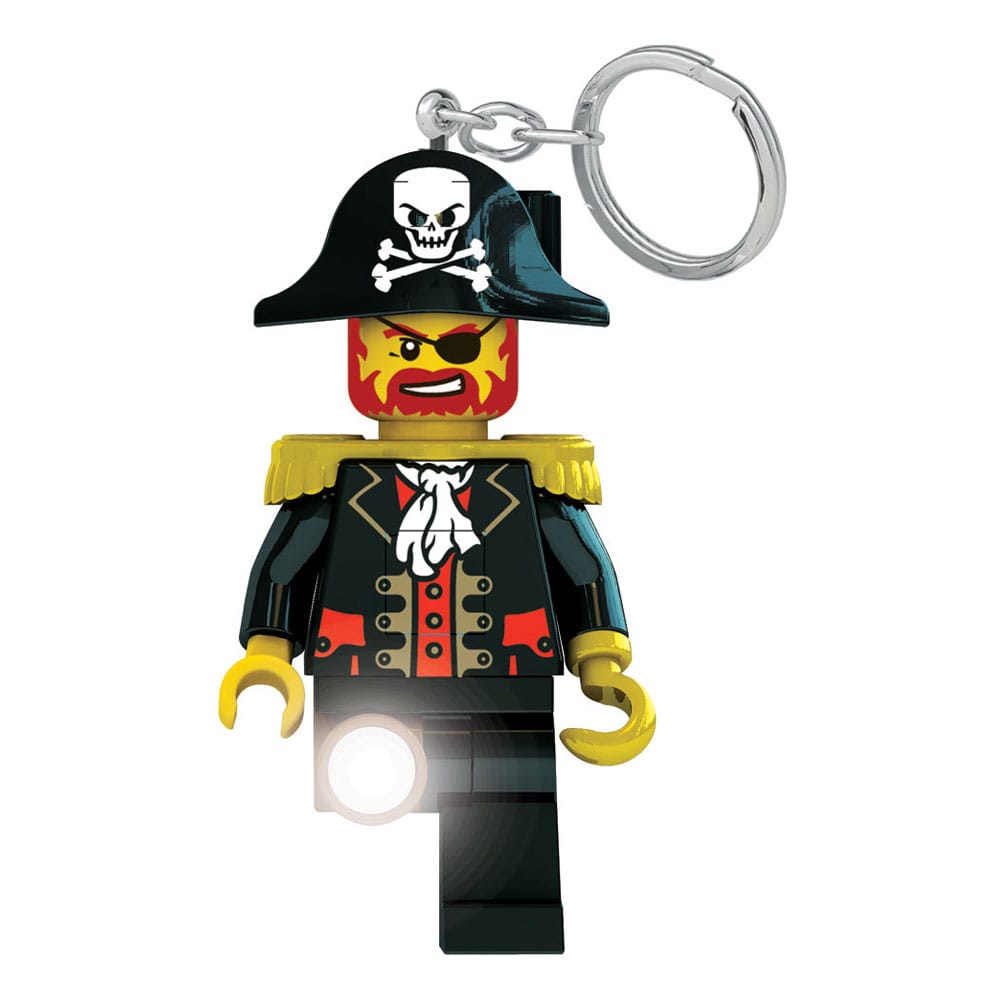 SU ORDINAZIONE LEGO Iconic Light-Up Keychain Captain Brickbeard 8 cm