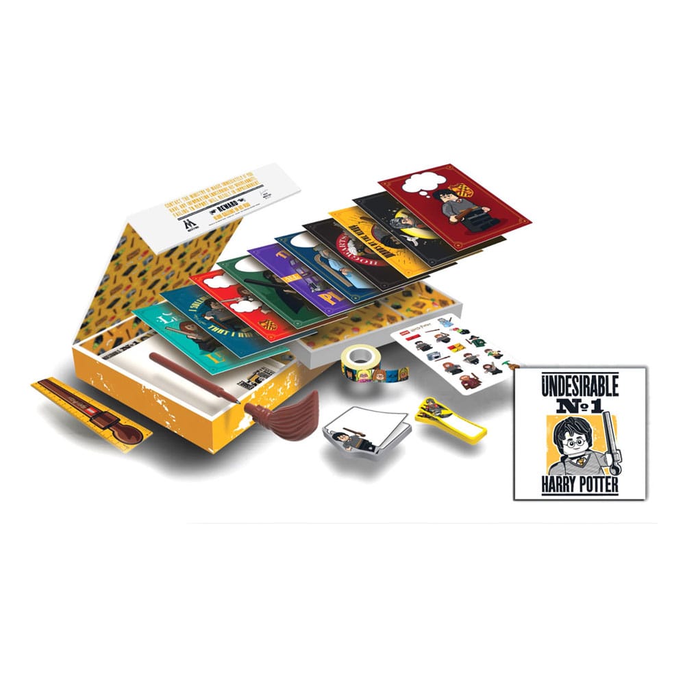 SU ORDINAZIONE LEGO Harry Potter Stationery Set Pen Pal