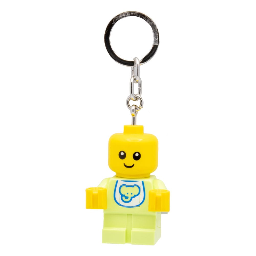 AUF BESTELLUNG LEGO Minifiguren Leucht-Schlüsselanhänger Baby 8 cm