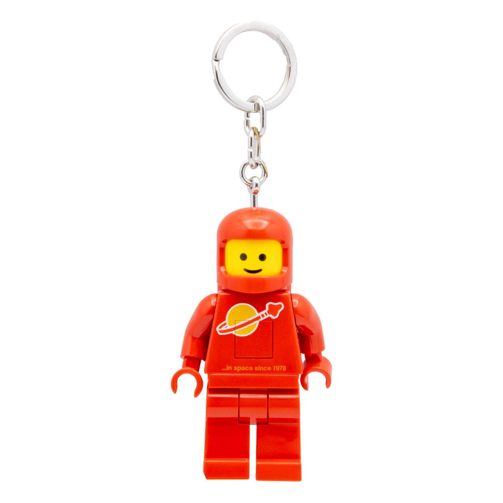 SU ORDINAZIONE LEGO Light-Up Keychain Astronaut Red 8 cm