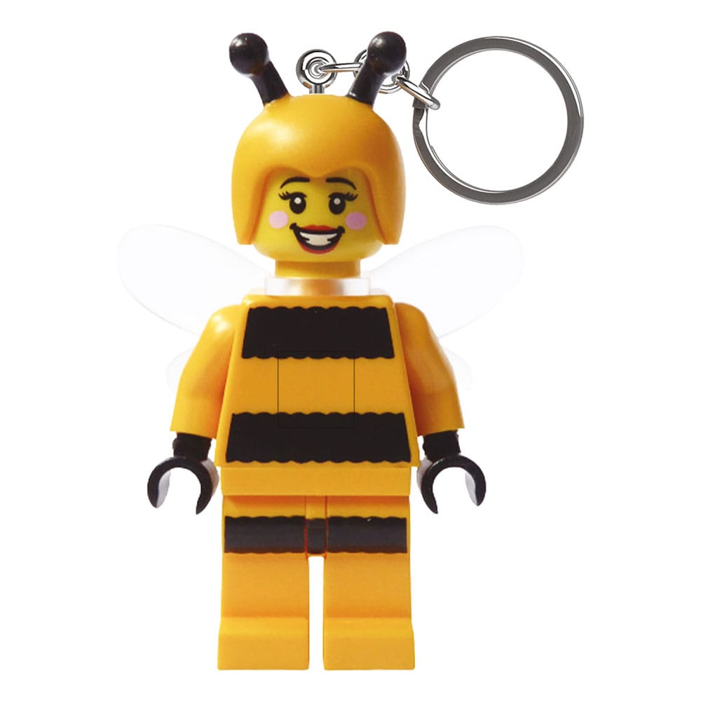 MADE TO ORDER LEGO Minifigures Light-Up Keychain Bee Girl 8 cm
