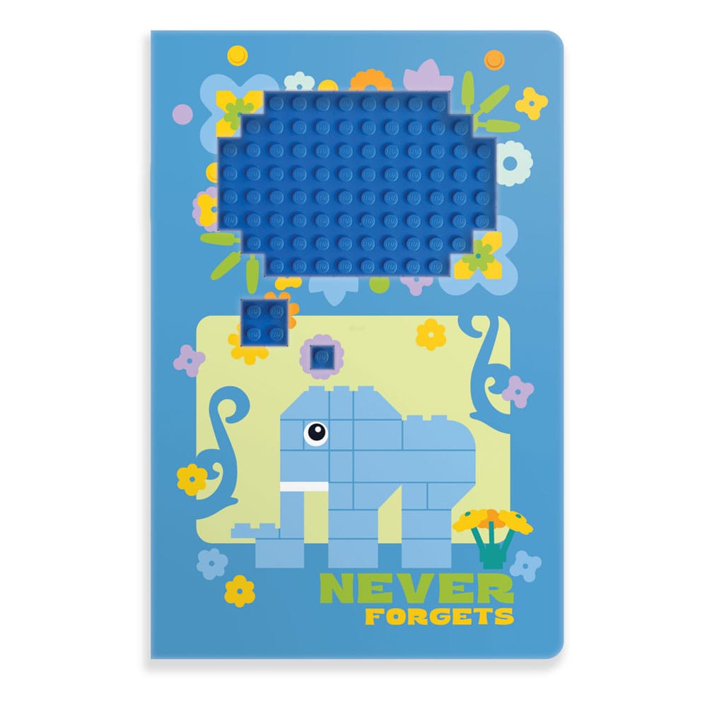 LEGO EZ2R Notizbuch mit Stift (Elefant) – AUF BESTELLUNG GEFERTIGT
