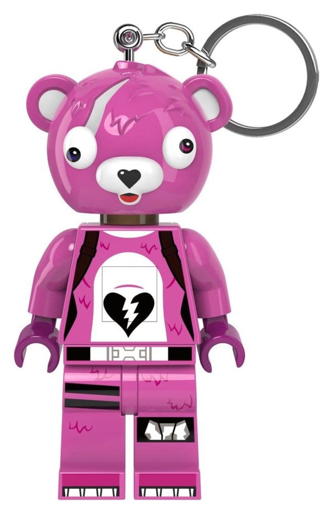 🧪 LAB | SU ORDINAZIONE Lego Fortnite Light-Up Keychain Cuddle Team Leader