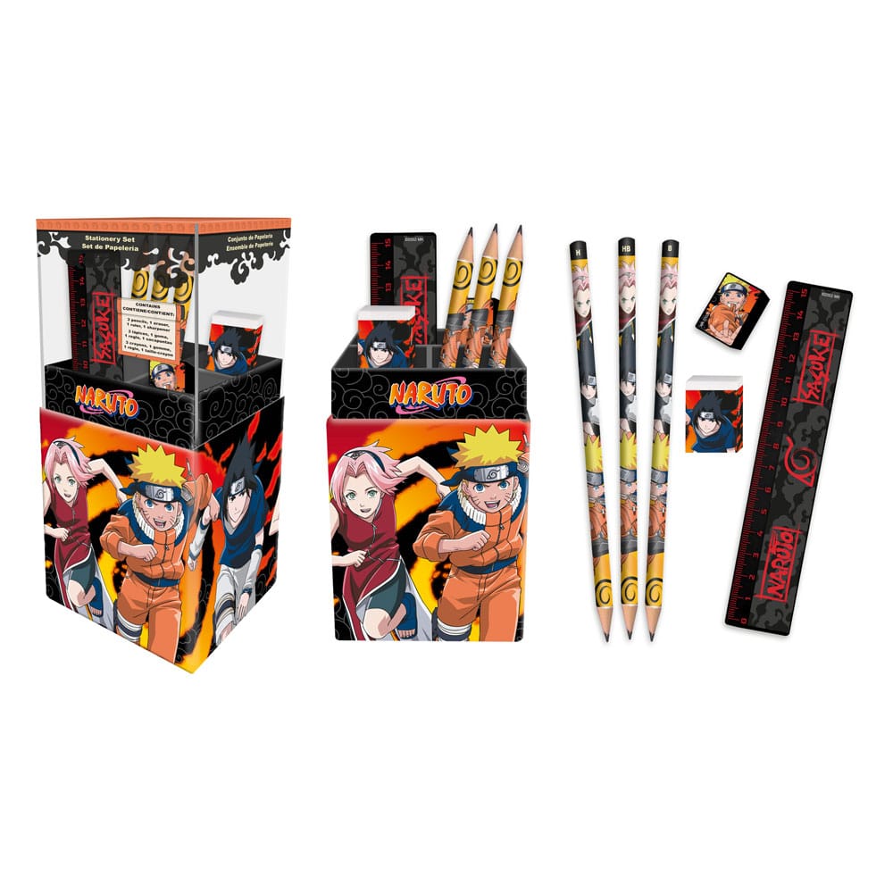 SU ORDINAZIONE Naruto Stationery Set