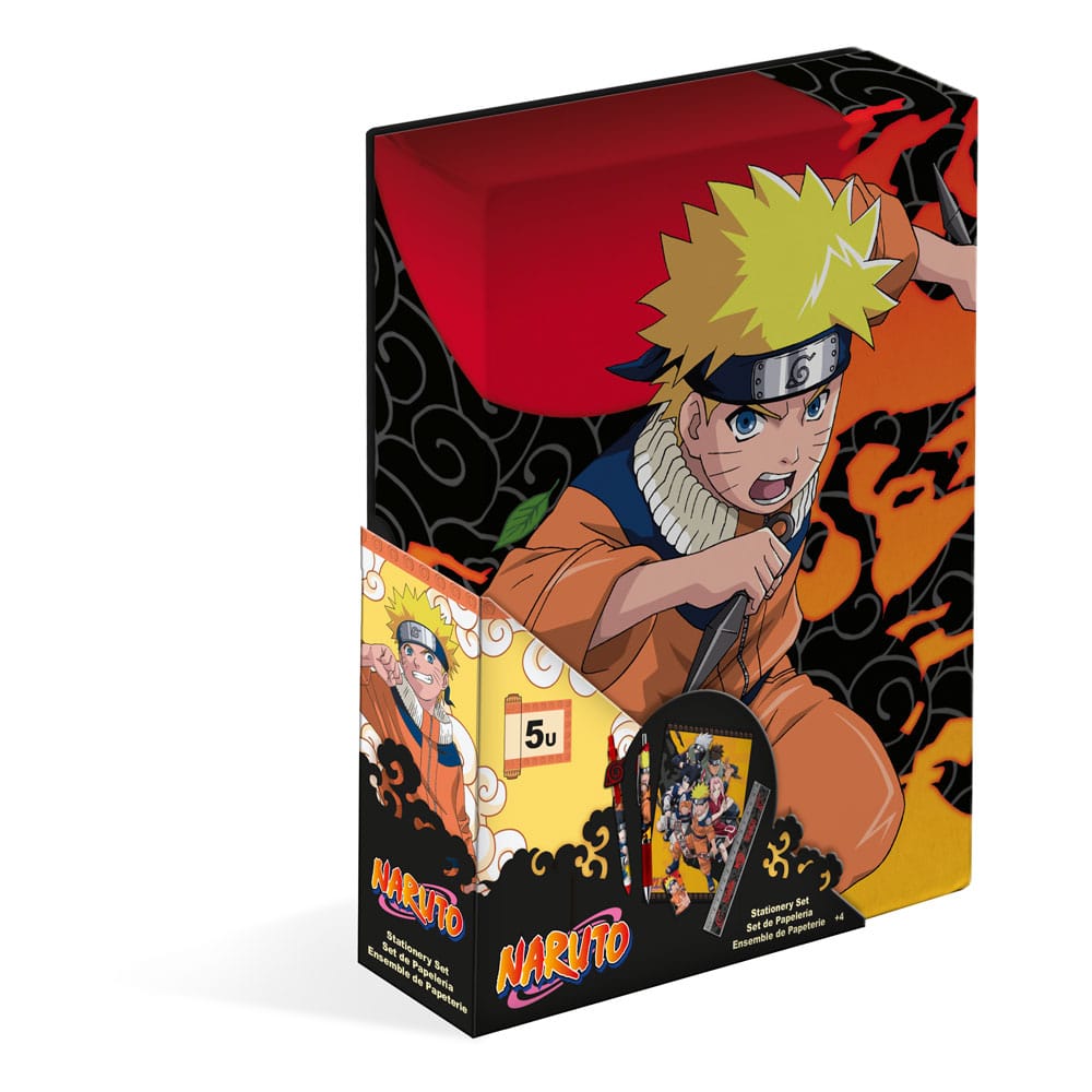 MADE TO ORDER Naruto Stationery Set Deluxe