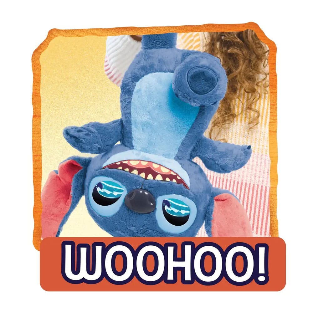 🧪 LAB | SU ORDINAZIONE Lilo & Stitch Plush Figure with LCD Visual Effects and Sounds The Many Mood Stitch 36 cm