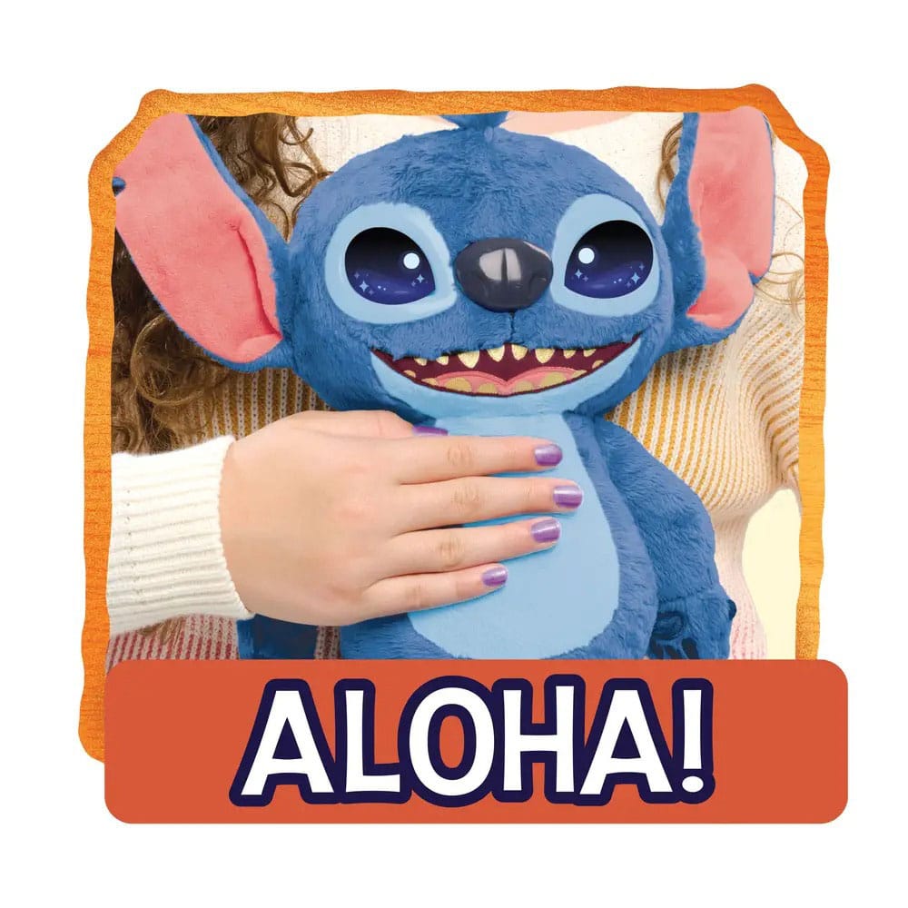 🧪 LAB | SU ORDINAZIONE Lilo & Stitch Plush Figure with LCD Visual Effects and Sounds The Many Mood Stitch 36 cm