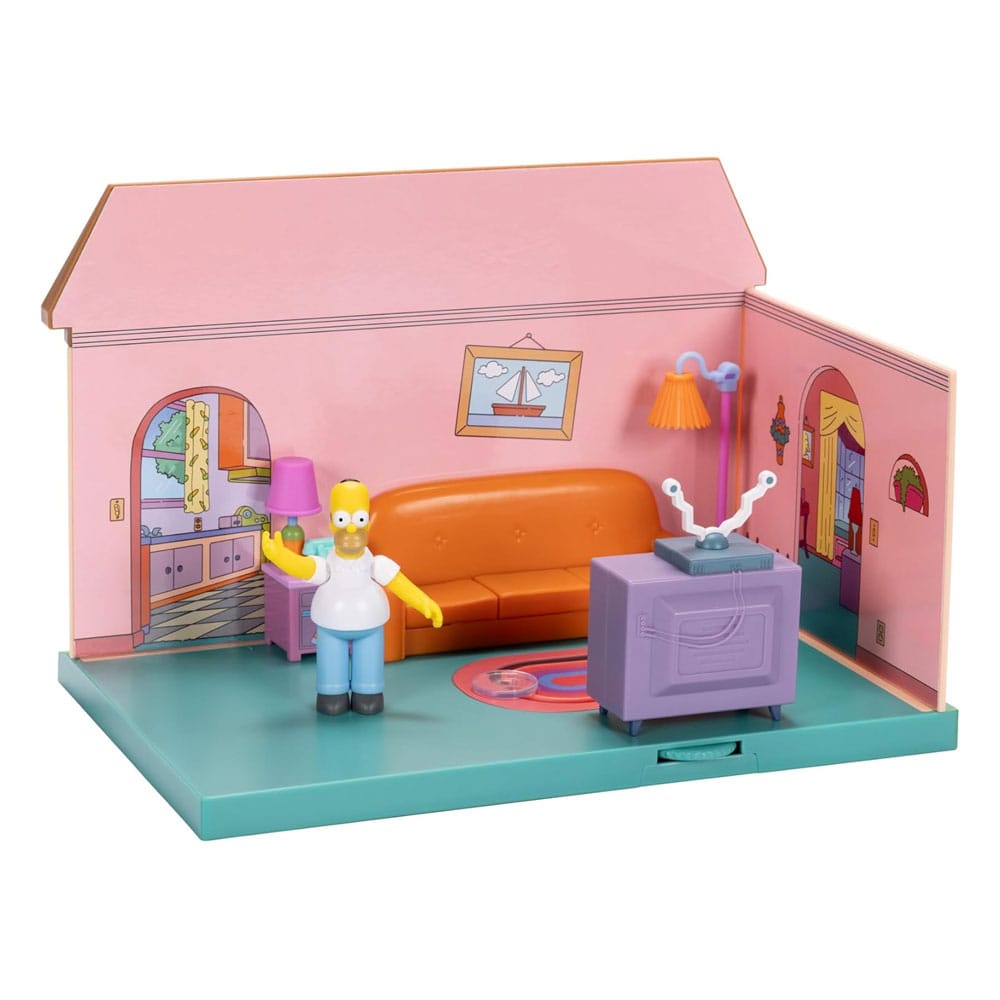 SU ORDINAZIONE Simpsons Mini Figure Playset Living Room