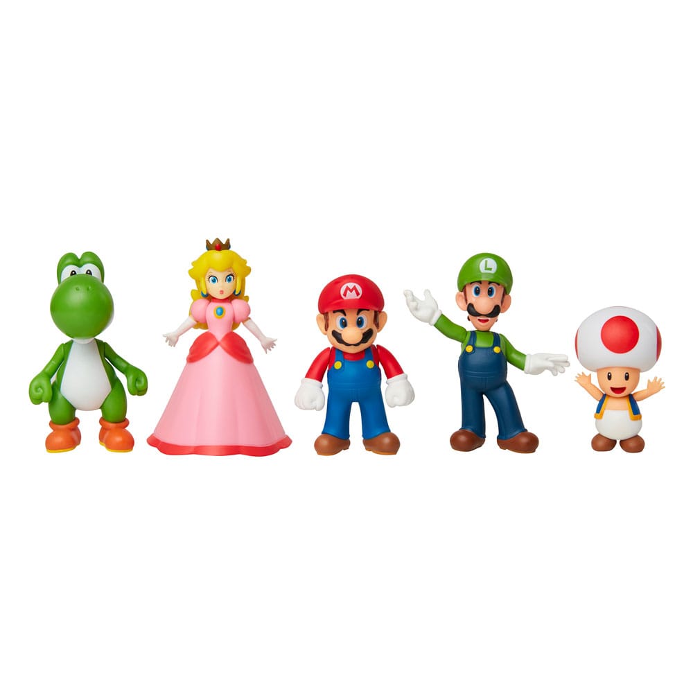 AUF BESTELLUNG HERGESTELLT World of Nintendo Super Mario & Friends Figuren 5-teiliges Boxset Exklusiv
