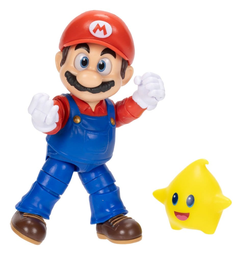 🧪 LAB | SU ORDINAZIONE The Super Mario Galaxy Movie Action Figure Mario 13 cm