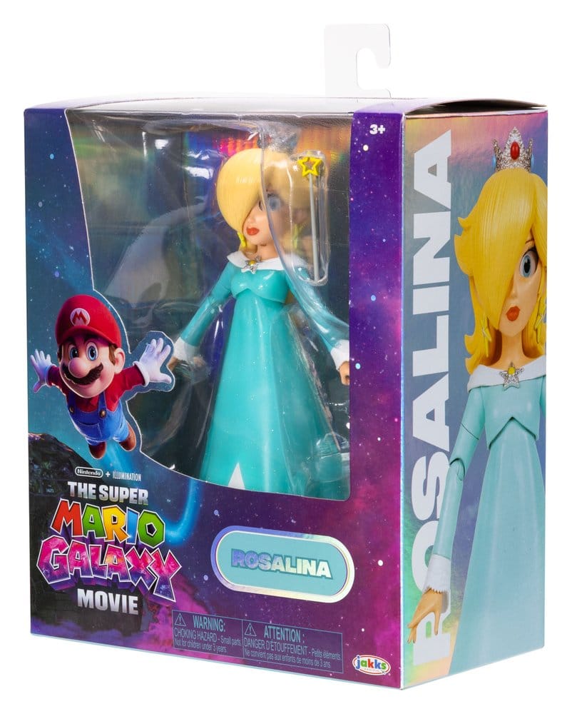 🧪 LAB | SU ORDINAZIONE The Super Mario Galaxy Movie Action Figure Rosalina 13 cm