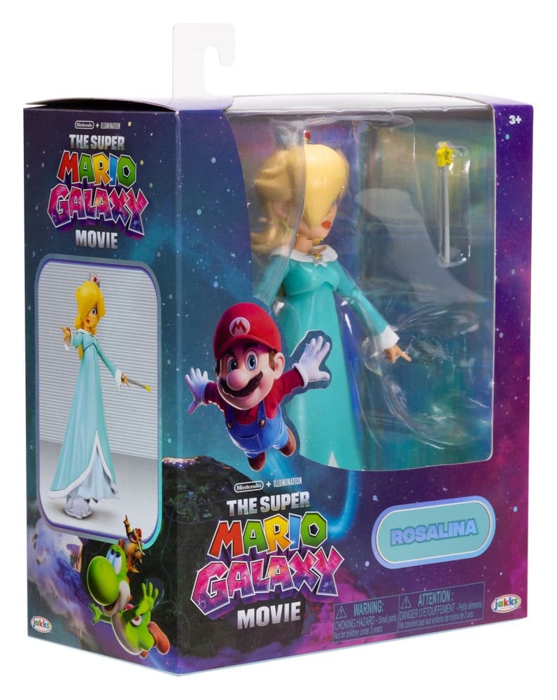 🧪 LAB | SU ORDINAZIONE The Super Mario Galaxy Movie Action Figure Rosalina 13 cm
