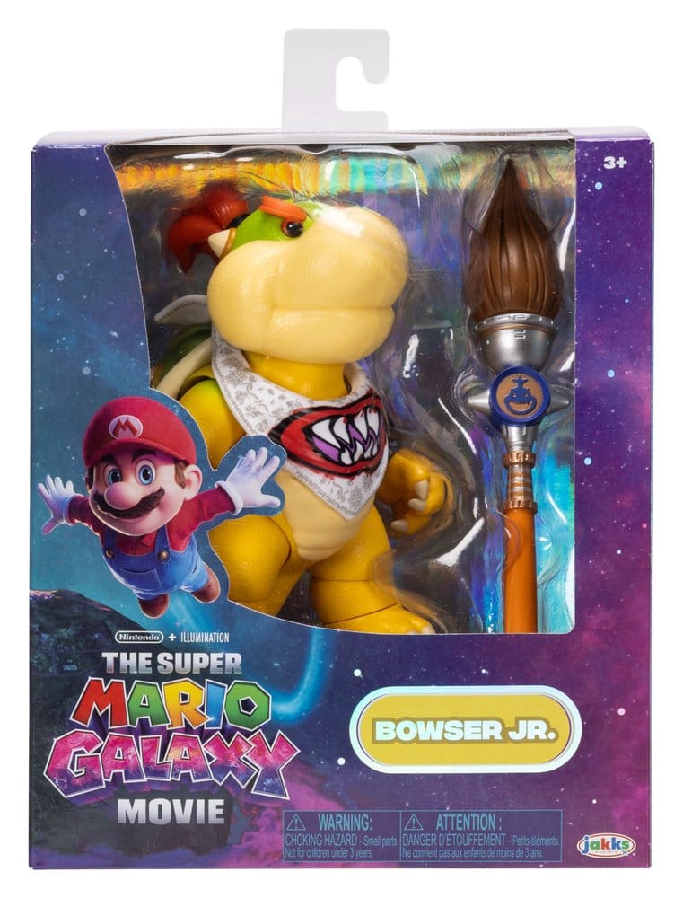 🧪 LAB | SU ORDINAZIONE The Super Mario Galaxy Movie Action Figure Bowser Jr. 13 cm