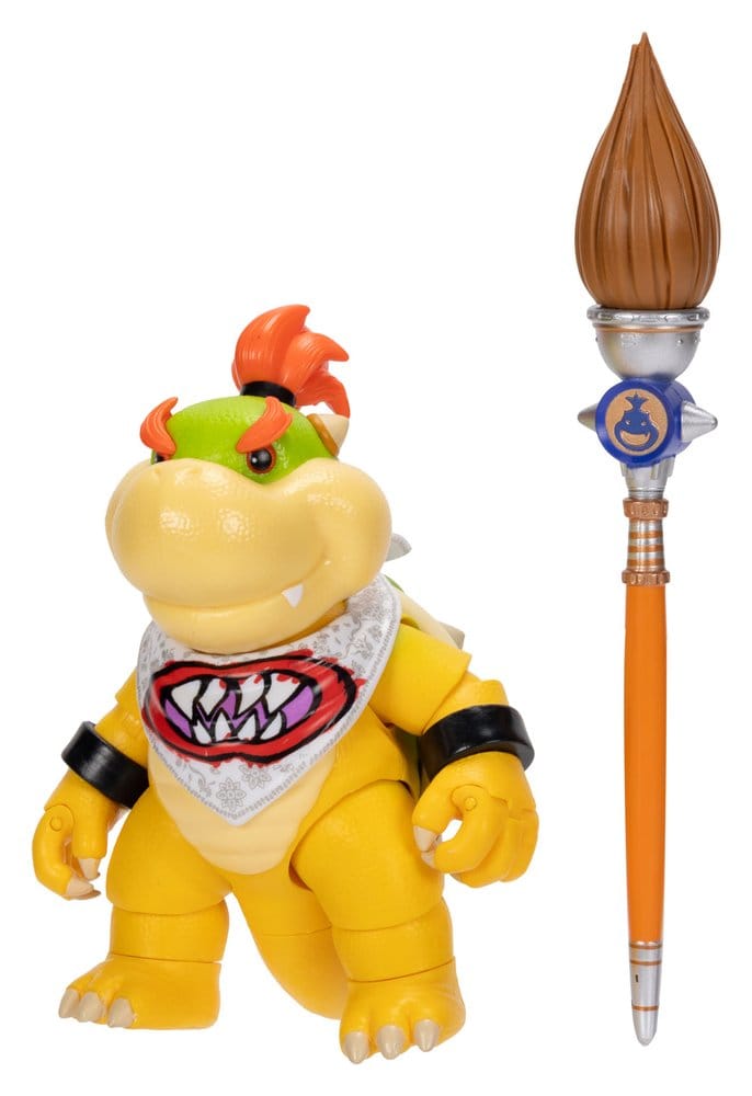 🧪 LAB | SU ORDINAZIONE The Super Mario Galaxy Movie Action Figure Bowser Jr. 13 cm