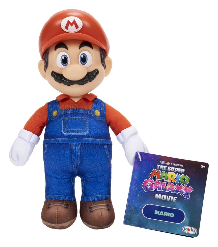 🧪 LAB | SU ORDINAZIONE The Super Mario Galaxy Movie Plush Figure Mario 23 cm