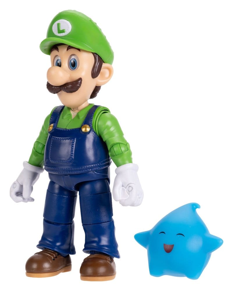 🧪 LAB | SU ORDINAZIONE The Super Mario Galaxy Movie Action Figure Luigi 13 cm