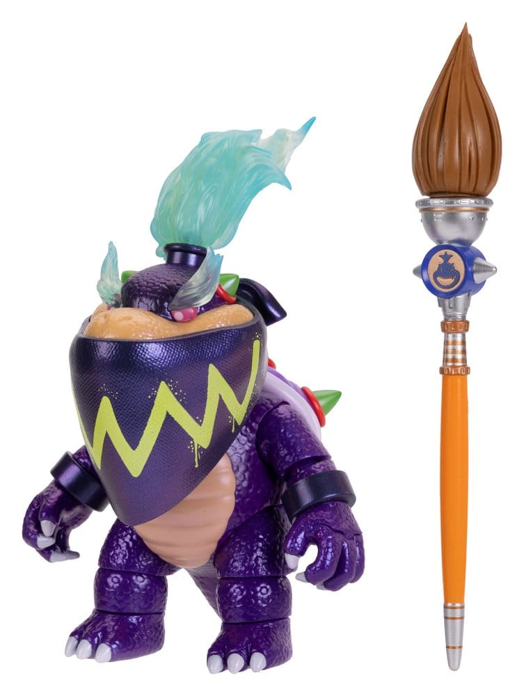 🧪 LAB | SU ORDINAZIONE The Super Mario Galaxy Movie Action Figure Wonder Bowser Jr. 13 cm