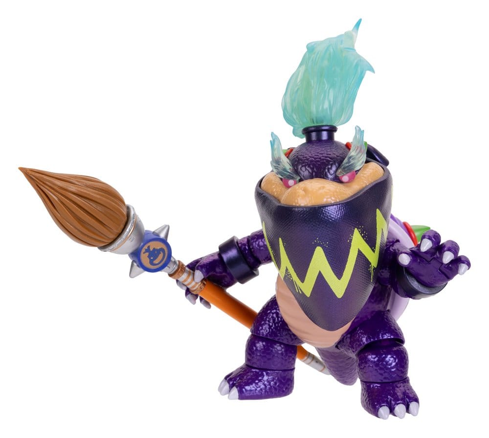 🧪 LAB | SU ORDINAZIONE The Super Mario Galaxy Movie Action Figure Wonder Bowser Jr. 13 cm
