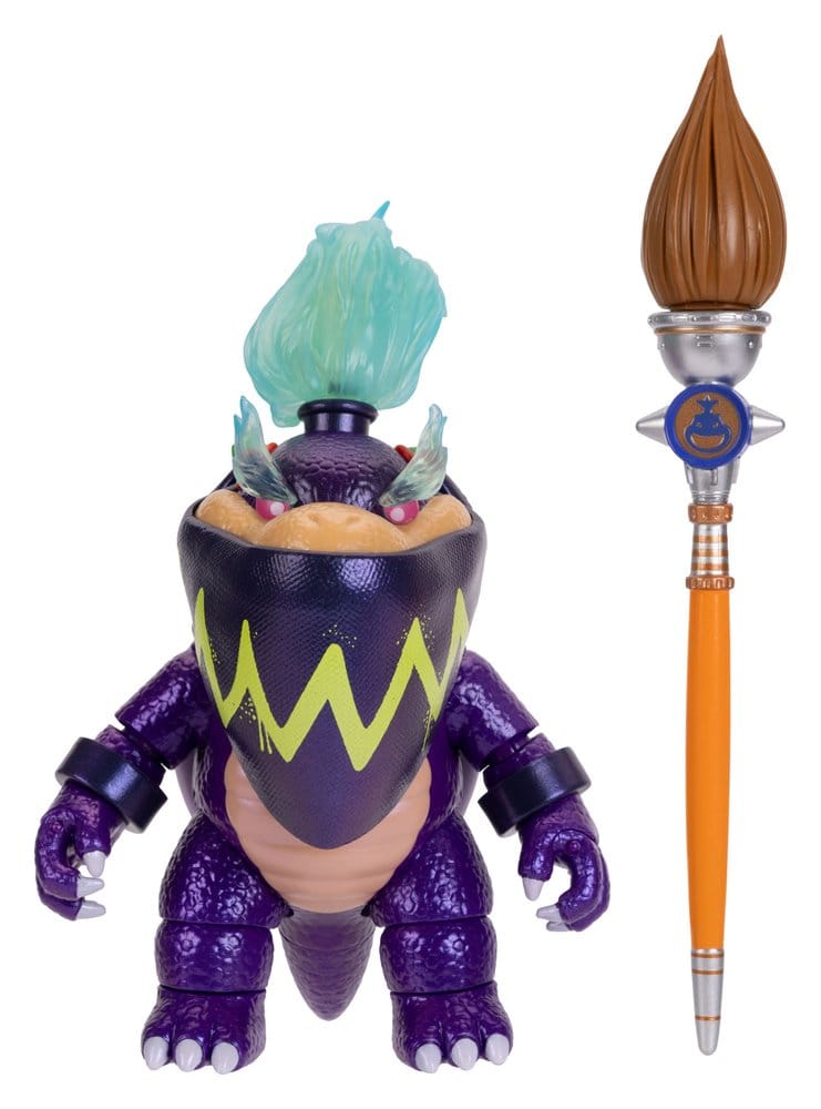 🧪 LAB | SU ORDINAZIONE The Super Mario Galaxy Movie Action Figure Wonder Bowser Jr. 13 cm