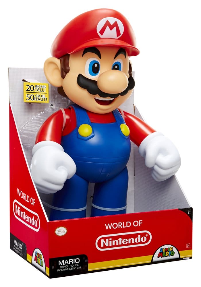 🧪 LAB | SU ORDINAZIONE World of Nintendo Big Figs Action Figure Super Mario 50 cm