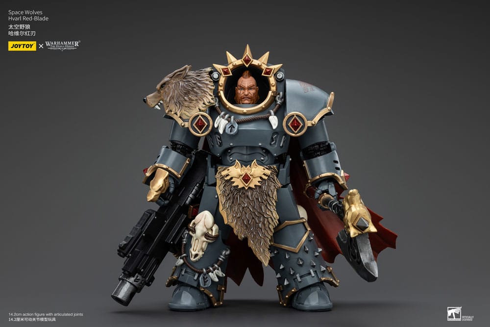 MADE TO ORDER Warhammer The Horus Heresy Action Figure 1/18 Space Wolves Hvarl Red-Blade 14 cm *SPECIAL PRICE*