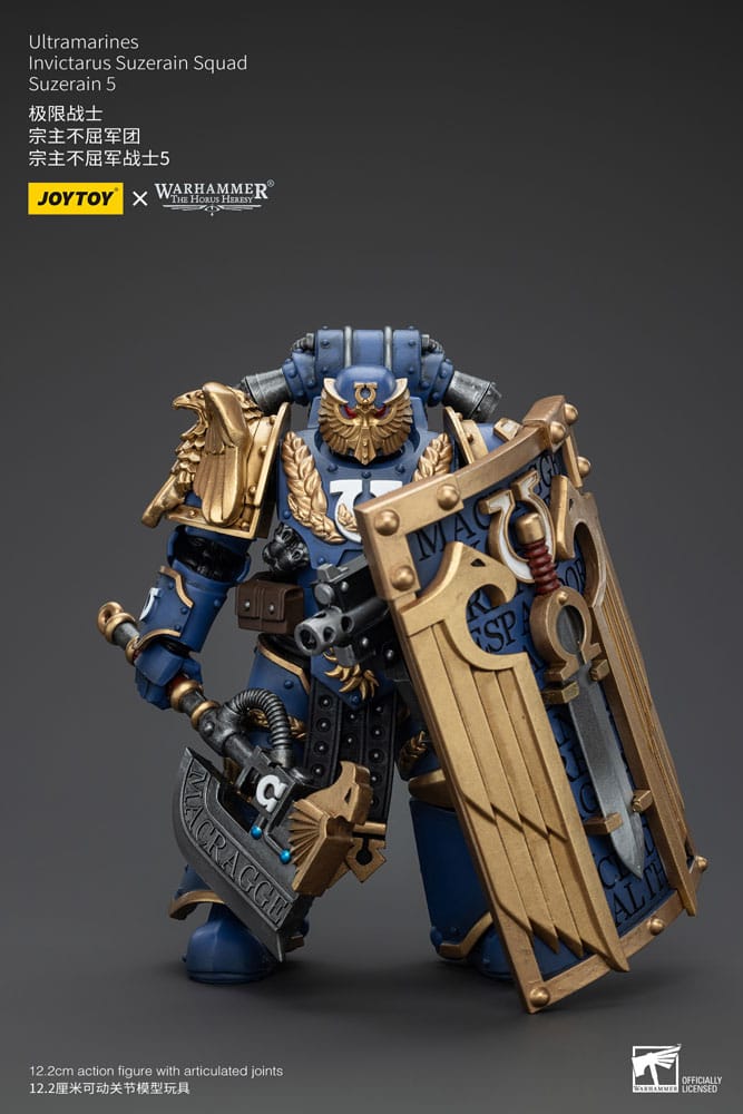 AUF BESTELLUNG Warhammer The Horus Heresy Actionfigur 1/18 Ultramarines Invictarus Suzerain Squad Suzerain 5 12 cm *SONDERPREIS*