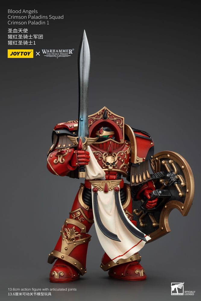 MADE TO ORDER Warhammer The Horus Heresy Action Figure 1/18 Blood Angels Crimson Paladins Squad Crimson Paladin 1 14 cm *SPECIAL PRICE*