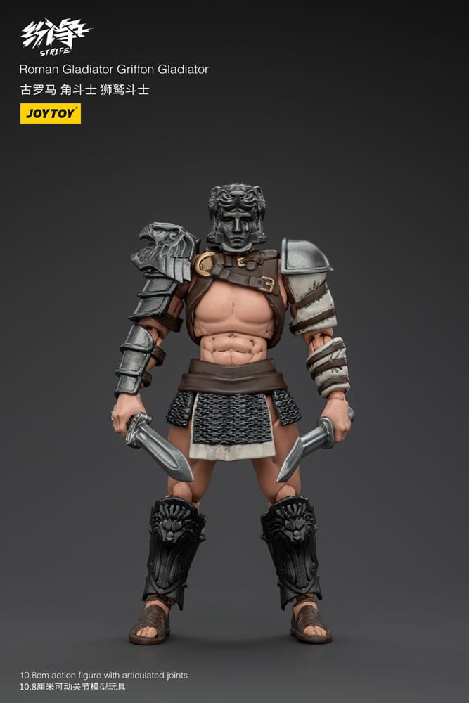 Strife Actionfigur auf Bestellung, Maßstab 1:18, Römischer Gladiator, Greif-Gladiator, 11 cm *SONDERPREIS*
