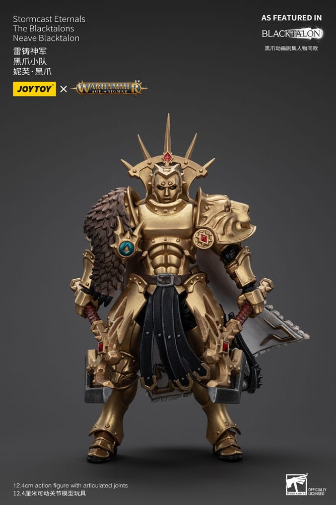 SU ORDINAZIONE Warhammer Age of Sigmar Actionfigur Stormcast Eternals The Blacktalons Neave Blacktalon 20 cm *PREZZO SPECIALE*