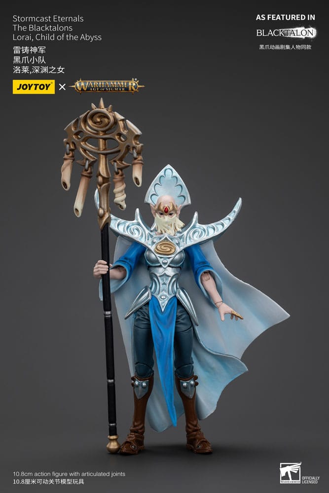 AUF BESTELLUNG Warhammer Age of Sigmar Actionfigur Stormcast Eternals The Blacktalons Lorai Child of the Abyss 20 cm