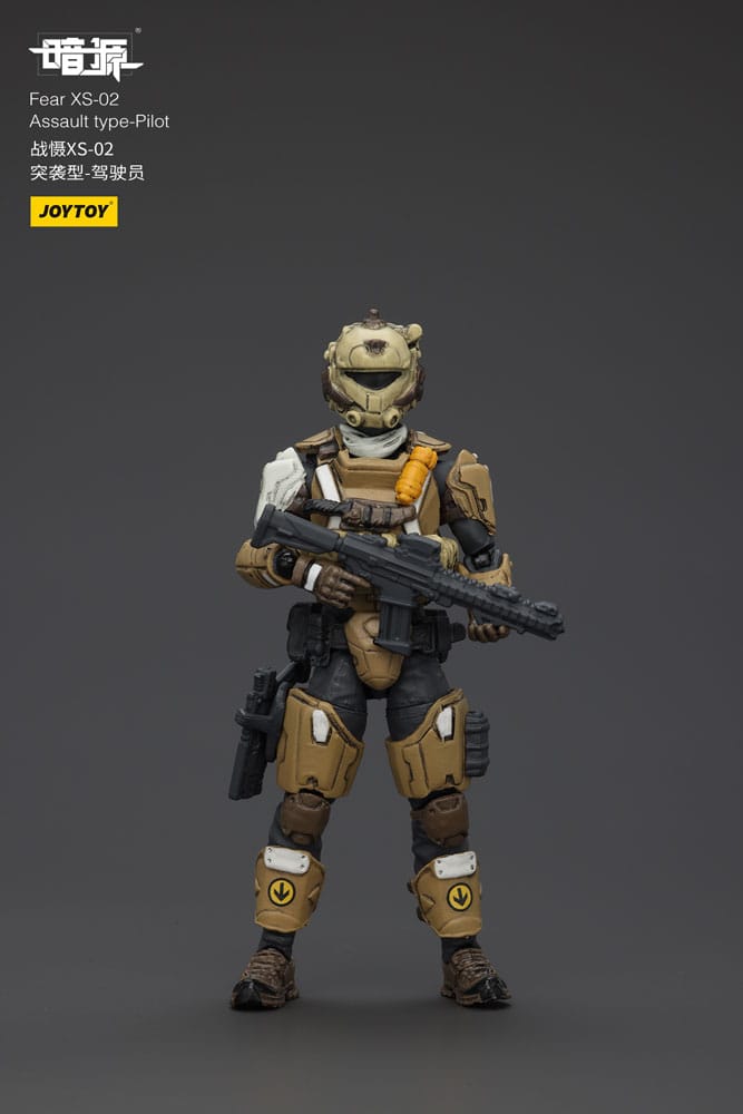 SU ORDINAZIONE Battle For the Stars Actionfigur Fear XS-02 Assault type-Pilot 12 cm
