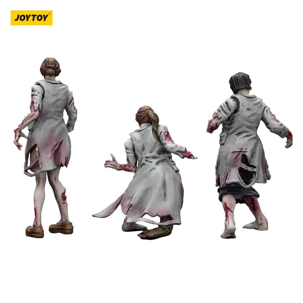 🧪 LAB | SU ORDINAZIONE Zombie Dark Source Action Figures 3-Pack Medics 8 cm