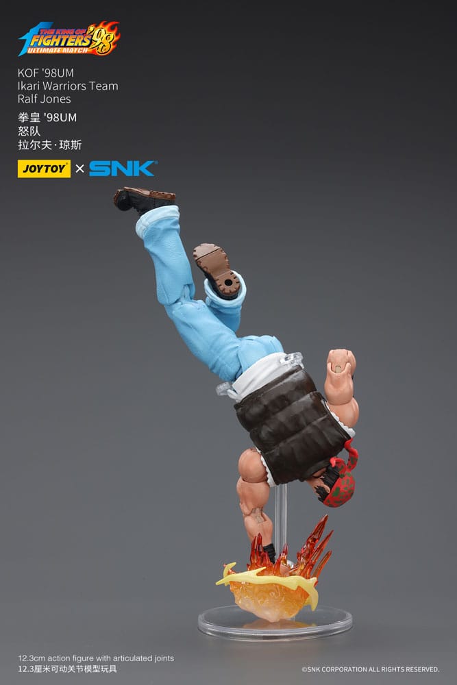 🧪 LAB | SU ORDINAZIONE The King Of Fighters '98 Action Figure Hero Team Ralf Jones 12 cm