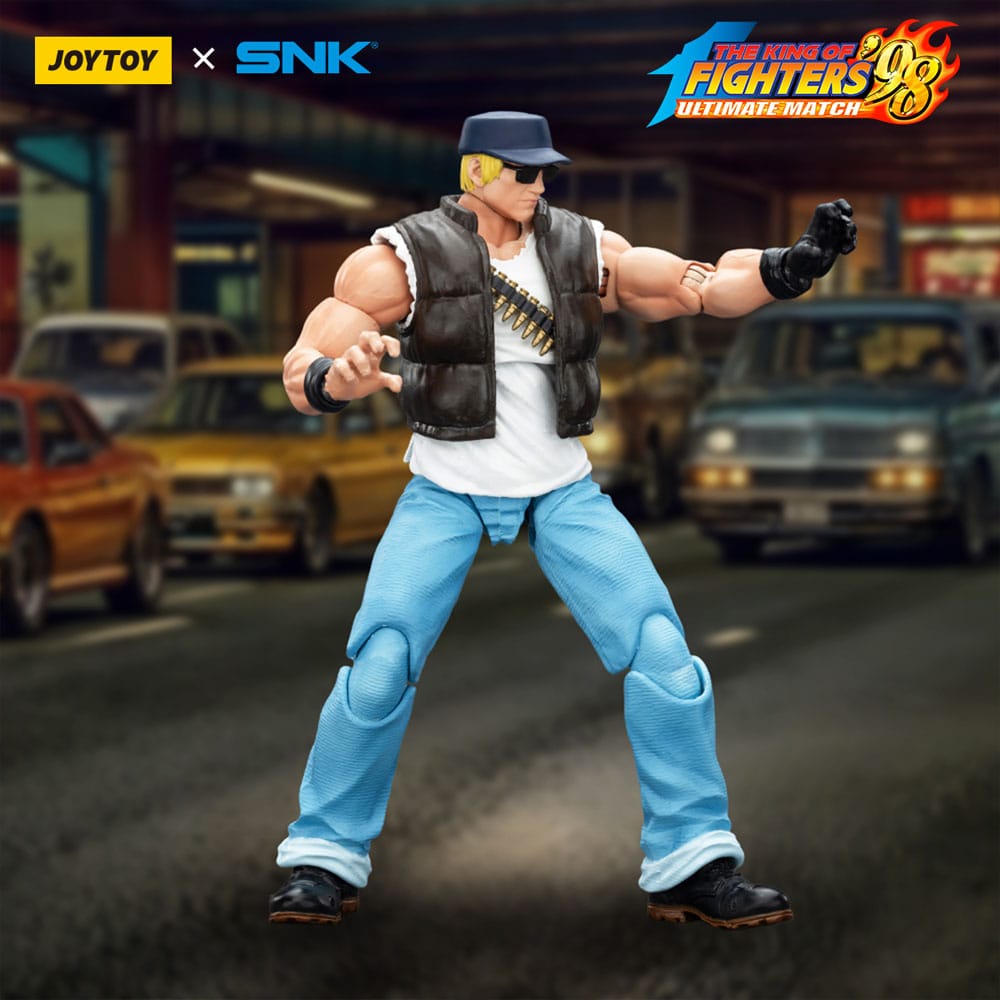 🧪 LAB | SU ORDINAZIONE The King Of Fighters '98 Action Figure Hero Team Clark Still 12 cm