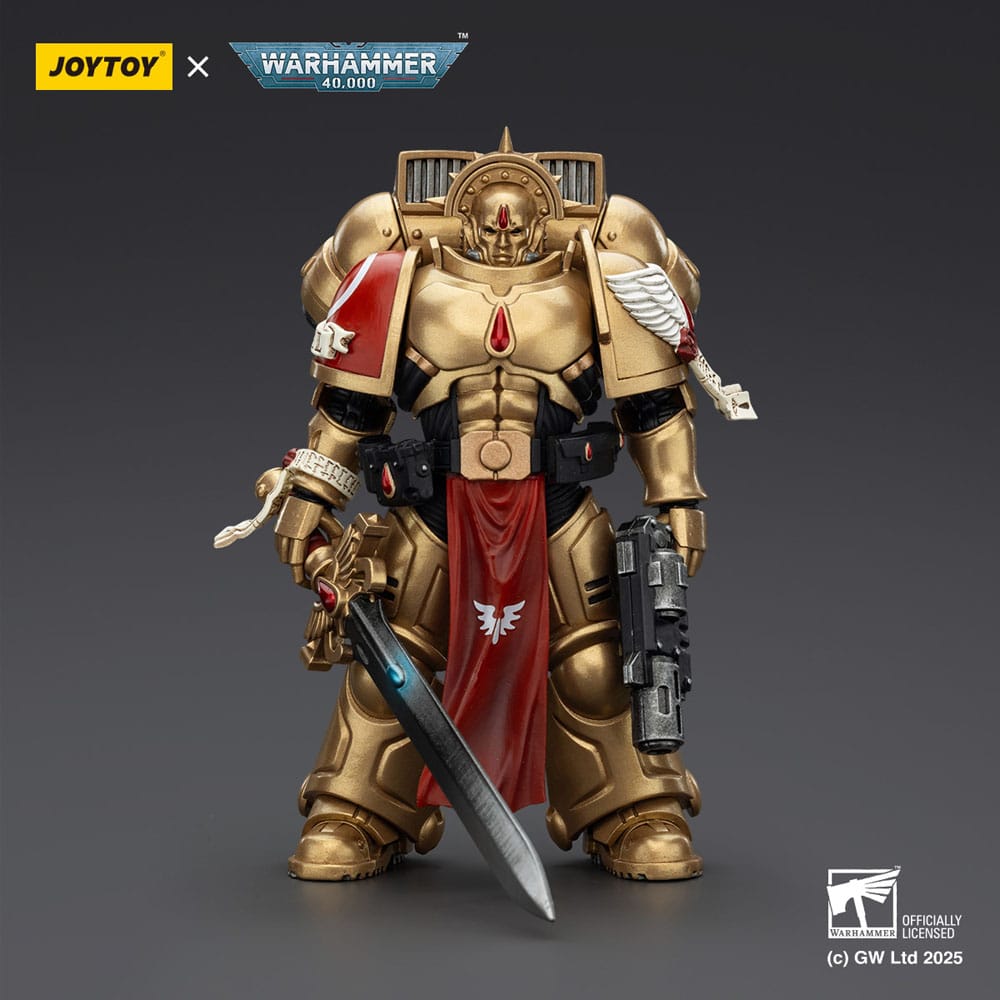 🧪 LAB | SU ORDINAZIONE Warhammer 40,000: Combat Patrol Blood Angels Action Figure Sanguinary Guard 1 with Inferno Pistol and Encarmine Blade 20 cm