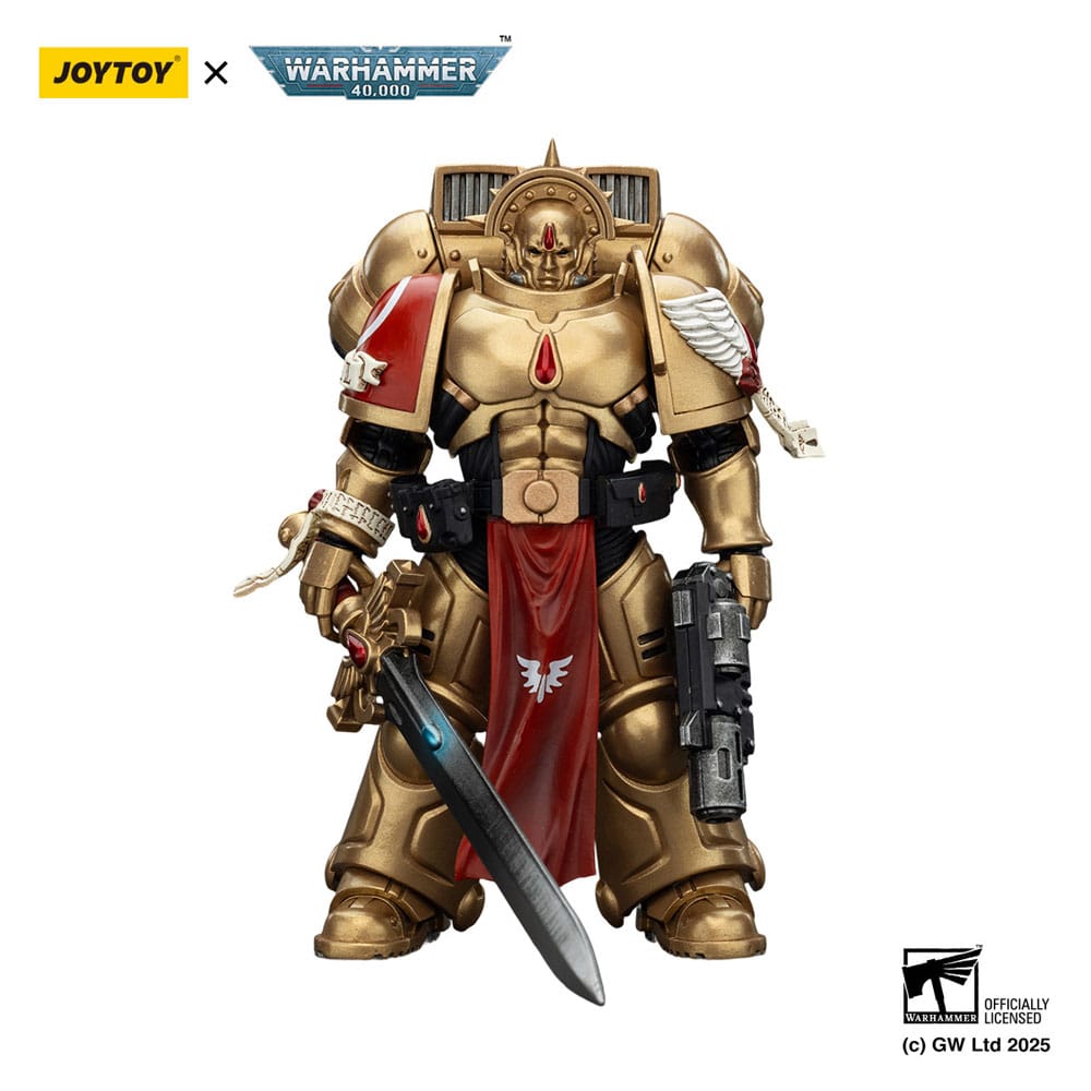 🧪 LAB | SU ORDINAZIONE Warhammer 40,000: Combat Patrol Blood Angels Action Figure Sanguinary Guard 1 with Inferno Pistol and Encarmine Blade 20 cm