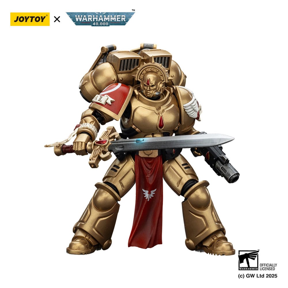 🧪 LAB | SU ORDINAZIONE Warhammer 40,000: Combat Patrol Blood Angels Action Figure Sanguinary Guard 1 with Inferno Pistol and Encarmine Blade 20 cm