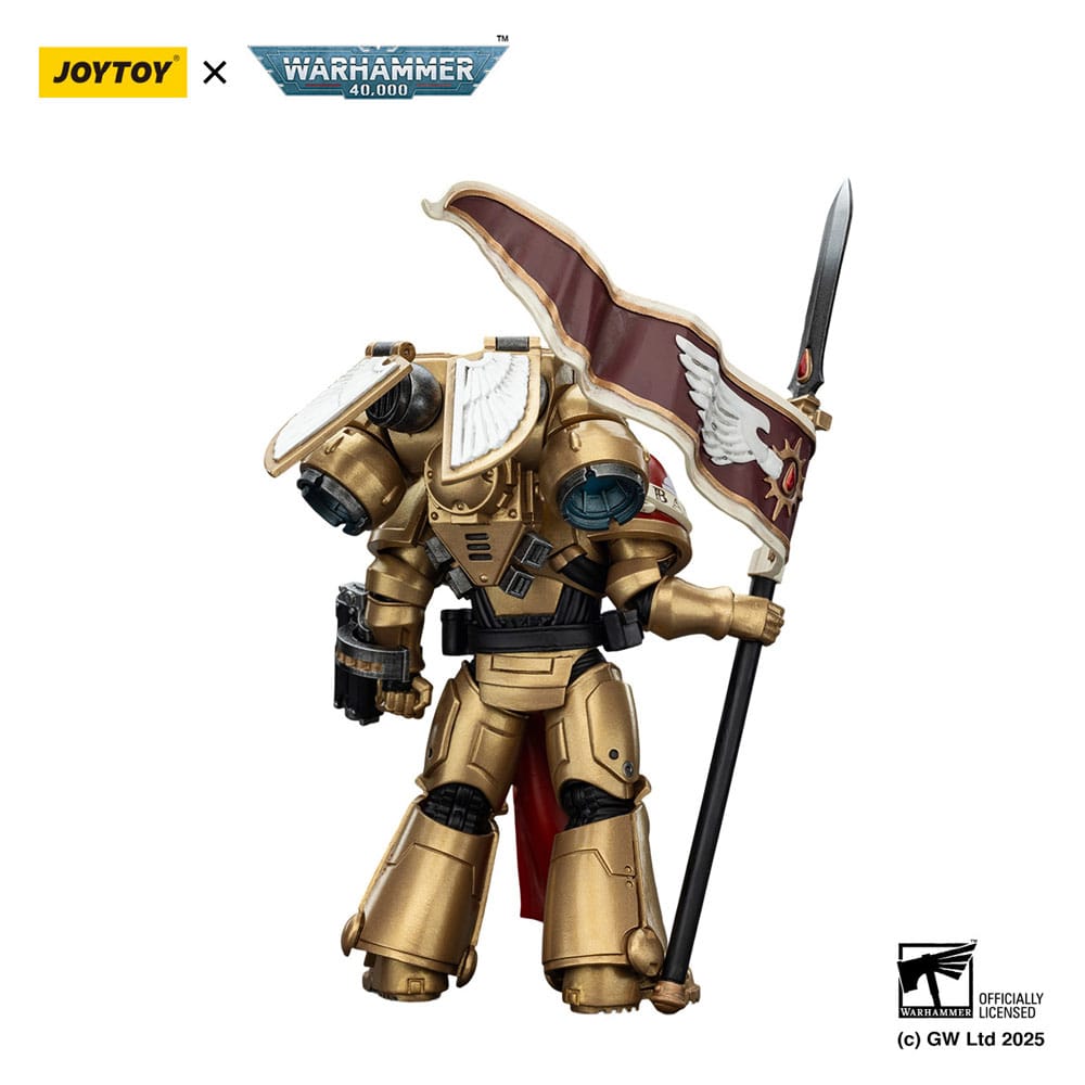 🧪 LAB | SU ORDINAZIONE Warhammer 40,000: Combat Patrol Blood Angels Action Figure Sanguinary Guard 3 with Angelus Boltgun and Encarmine Spear 20 cm