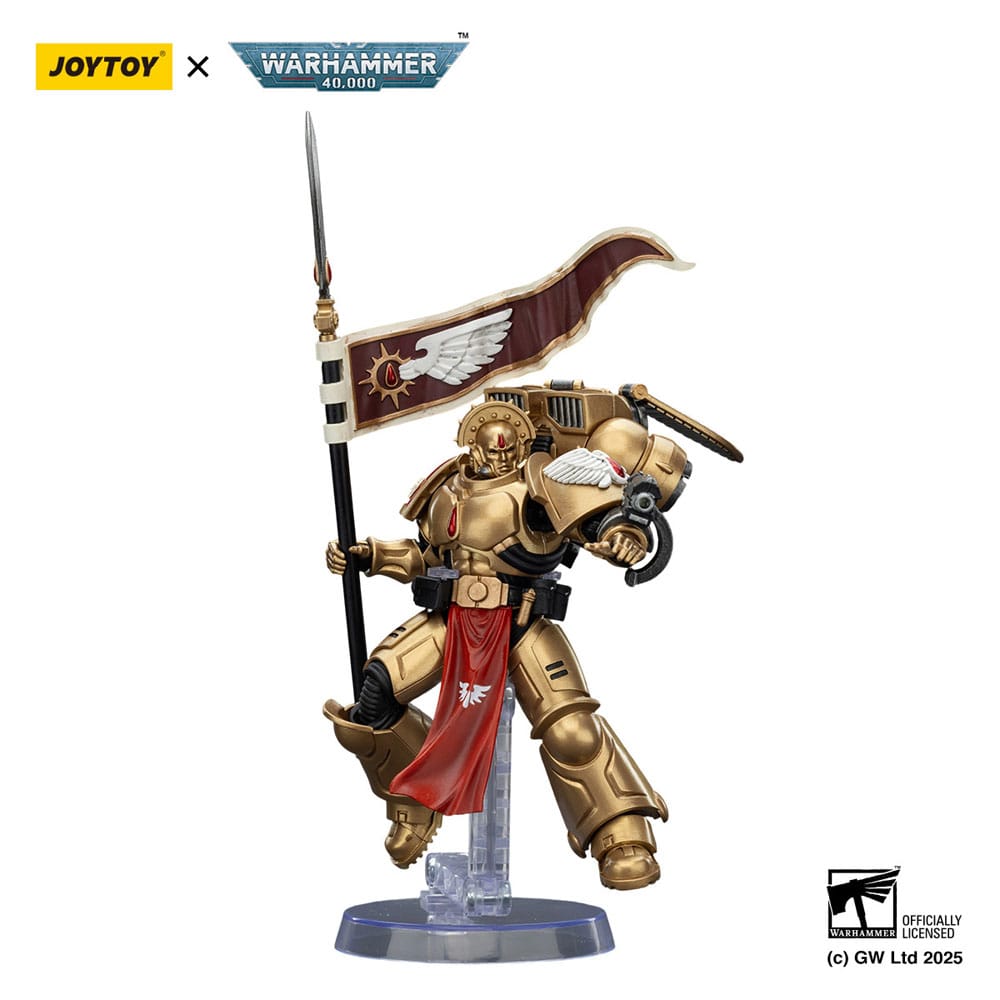🧪 LAB | SU ORDINAZIONE Warhammer 40,000: Combat Patrol Blood Angels Action Figure Sanguinary Guard 3 with Angelus Boltgun and Encarmine Spear 20 cm