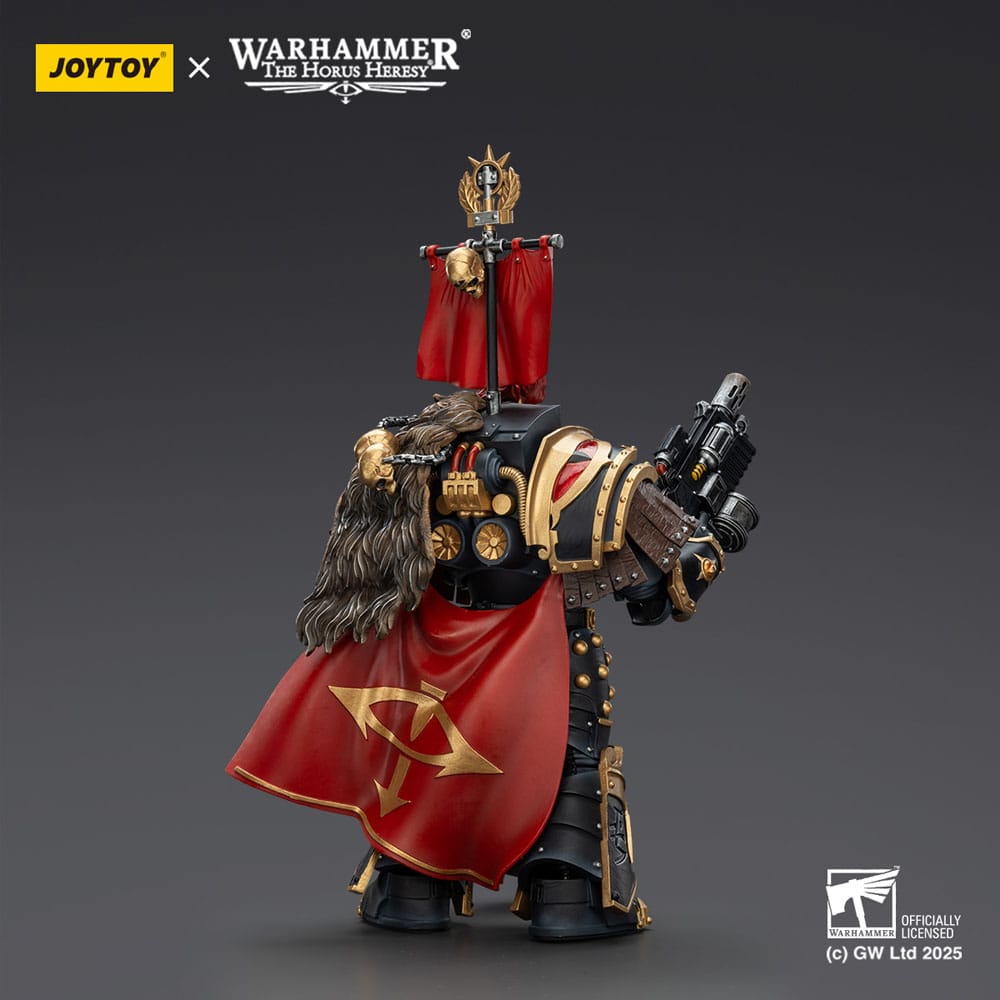 🧪 LAB | SU ORDINAZIONE Warhammer 40,000: Sons of Horus Action Figure Legion Cataphractii Praetorwith Combi-Melta and Power Maul 14 cm